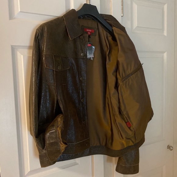 Report Leather Jacket - Picture 3 of 5